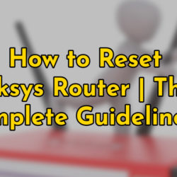 reset linksys router