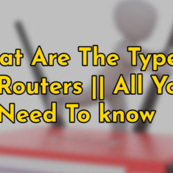 types of routers
