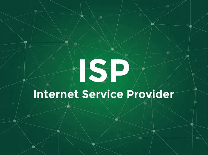 contact internet service provider