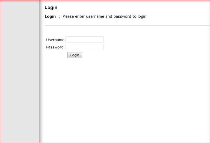 login with new password