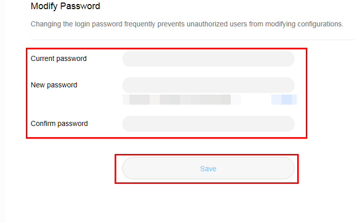 check username and password